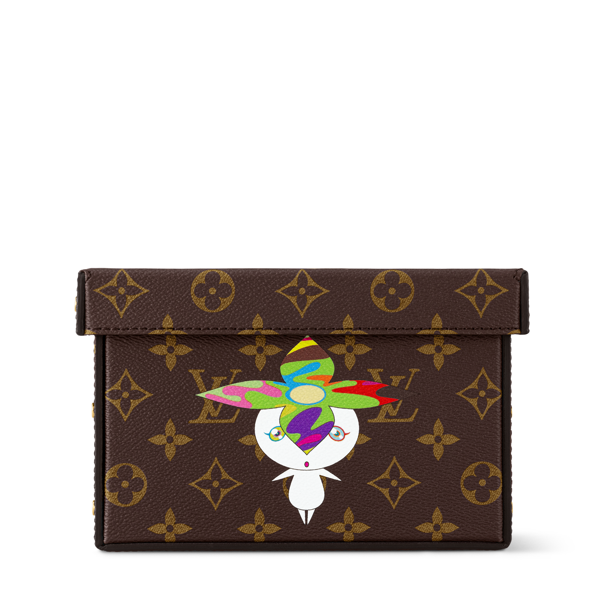 LV x TM Superflat Characters Cardboard Box - Luxury Brown | LOUIS